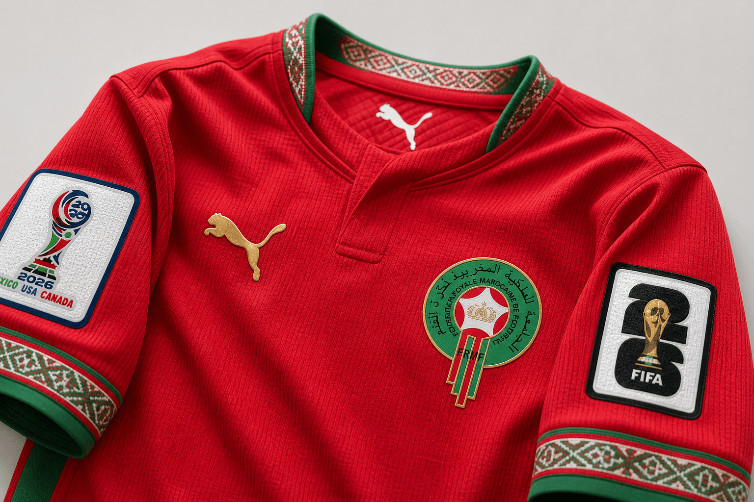 Maillot Domicile Maroc 2026